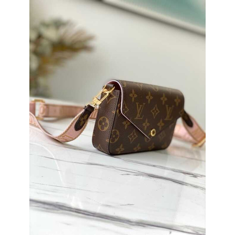 l**is V*t*n félicie strap & go monogram pink