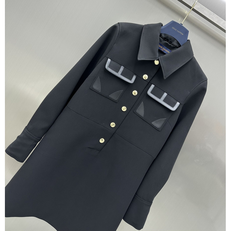 l**is V*t*n shirt dress black