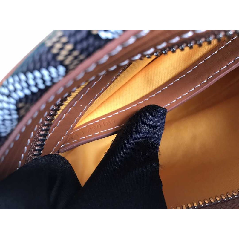 Go*ard cap-vert crossbody bag brown and gray