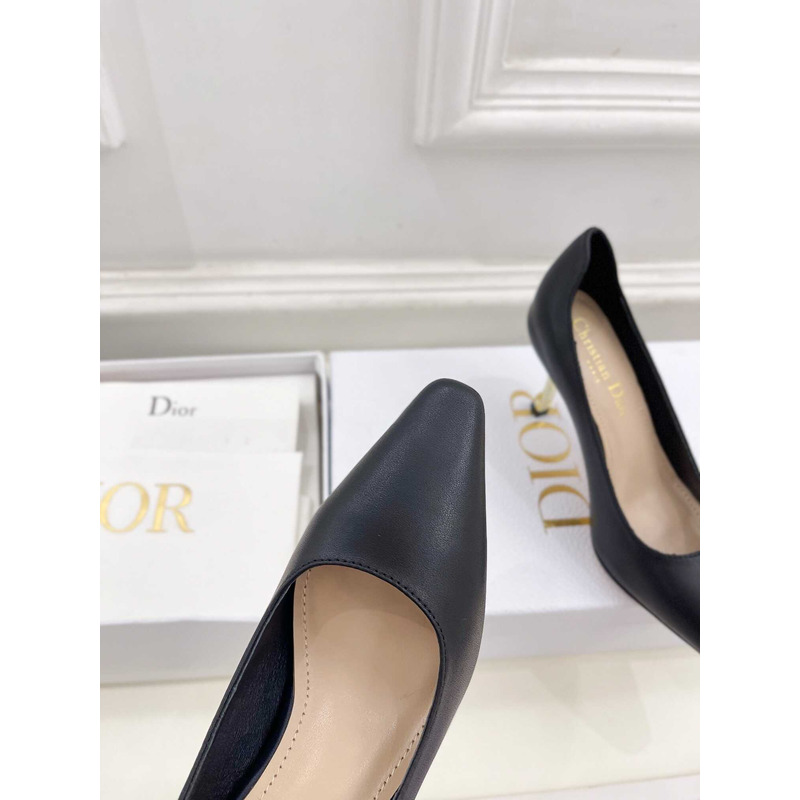 D*or leather heels black