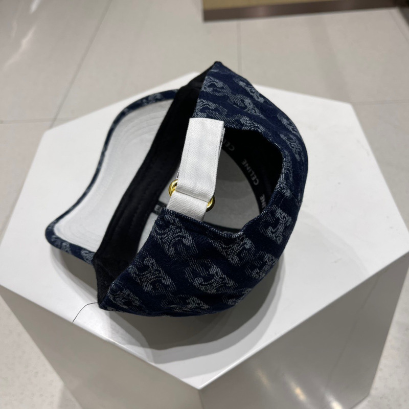 Ce**e logo baseball cap denim dark blue