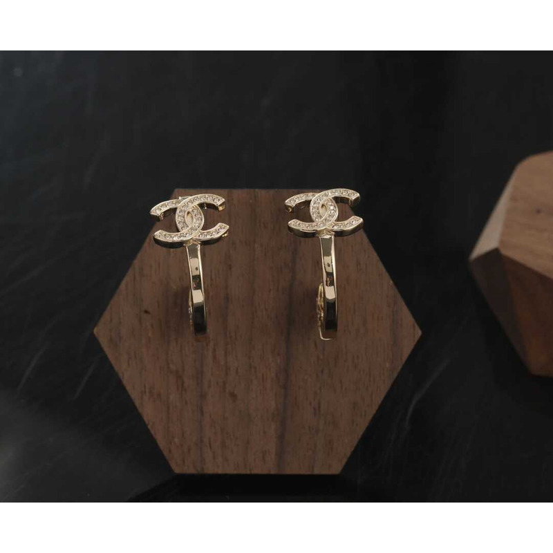 Ch*el ring star earrings