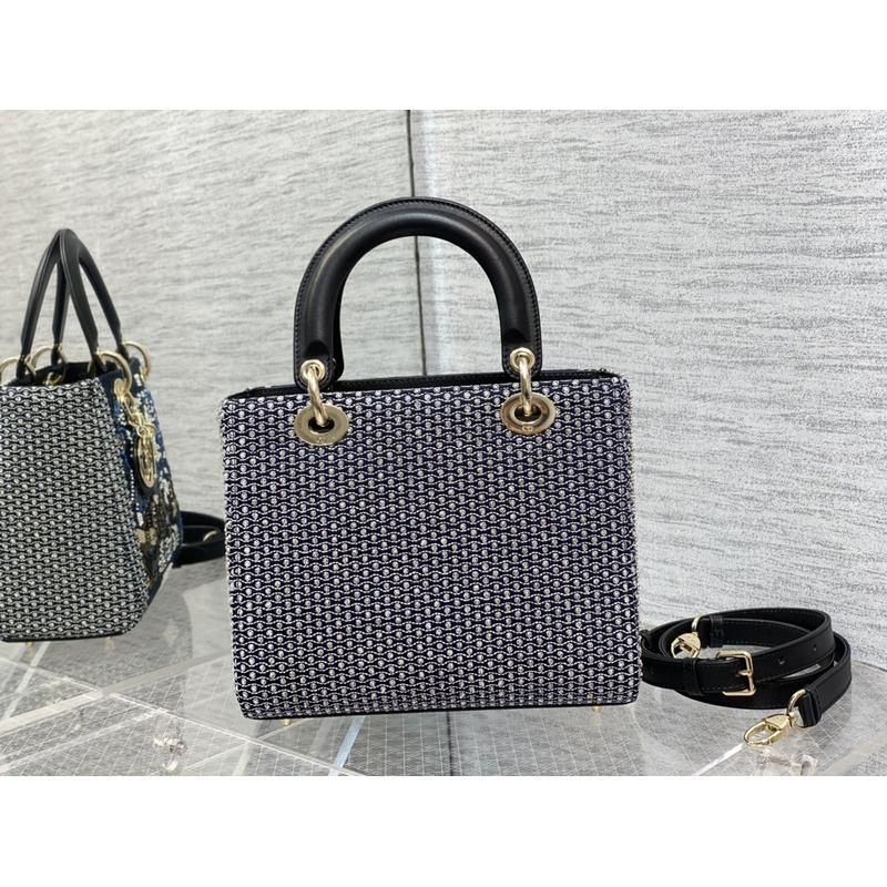 D*or stars lady D*or medium tarot beaded bag