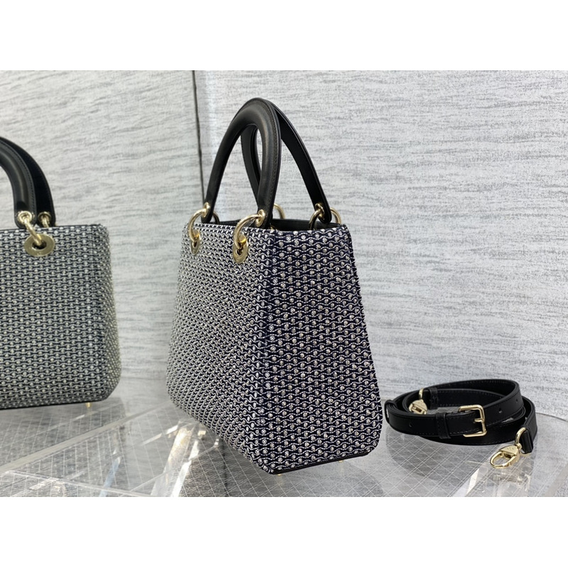 D*or stars lady D*or medium tarot beaded bag