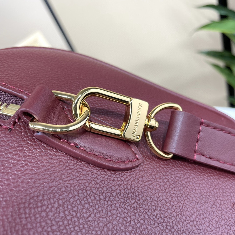 l**is V*t*n speedy bandoulière 25 handbag wine red