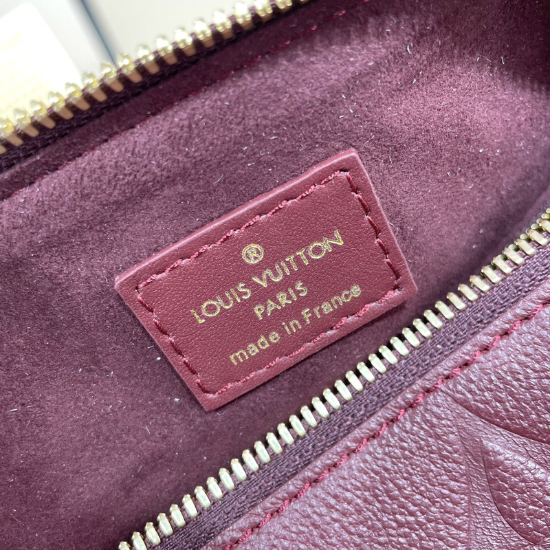 l**is V*t*n speedy bandoulière 25 handbag wine red