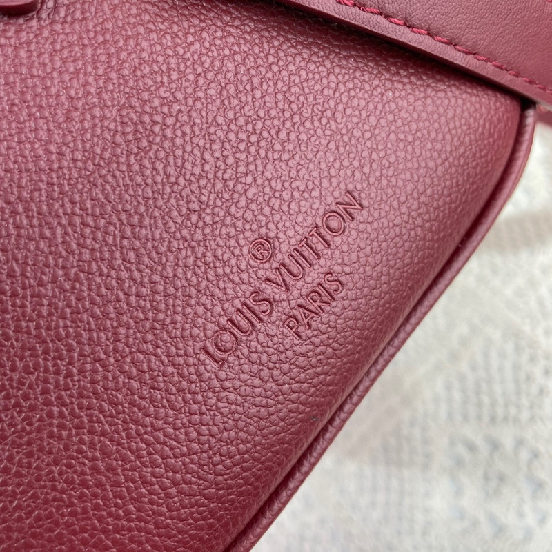 l**is V*t*n speedy bandoulière 25 handbag wine red