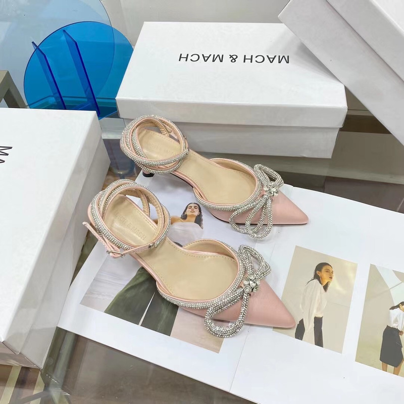 Mach Mach Bow High Heels