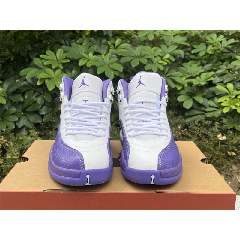 Air Jordan 12 Sneakers Purple White