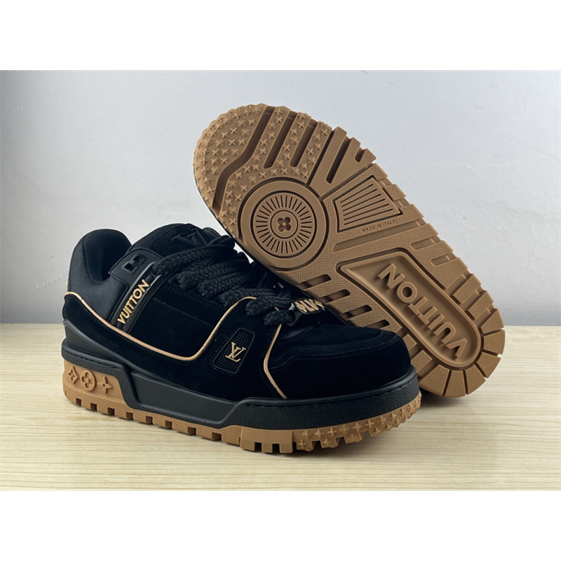 l**is V*t*n trainer maxi sneaker black