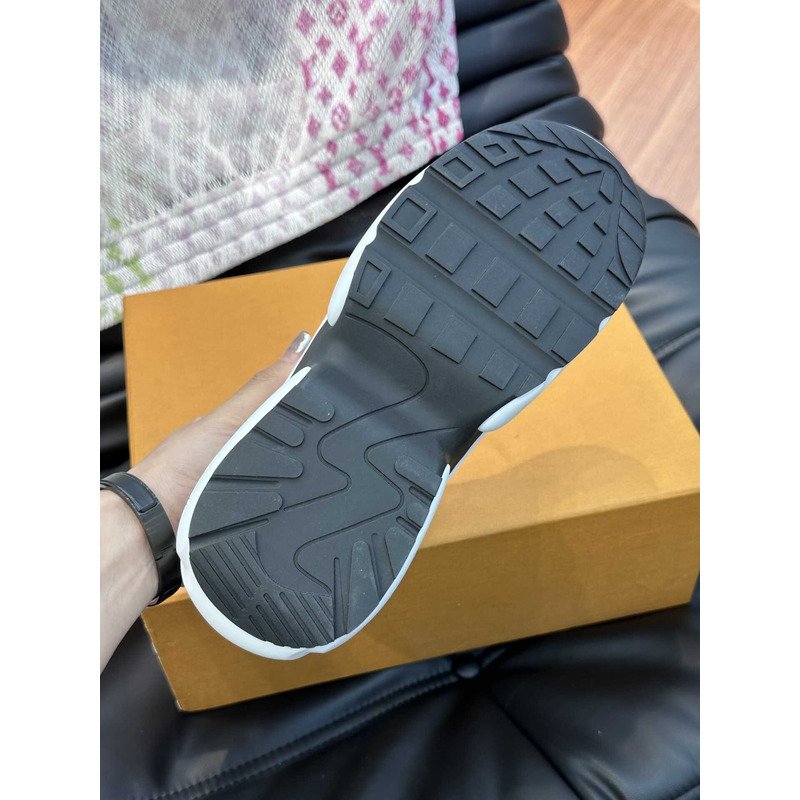 l**is V*t*n monogram x nike sneakers white