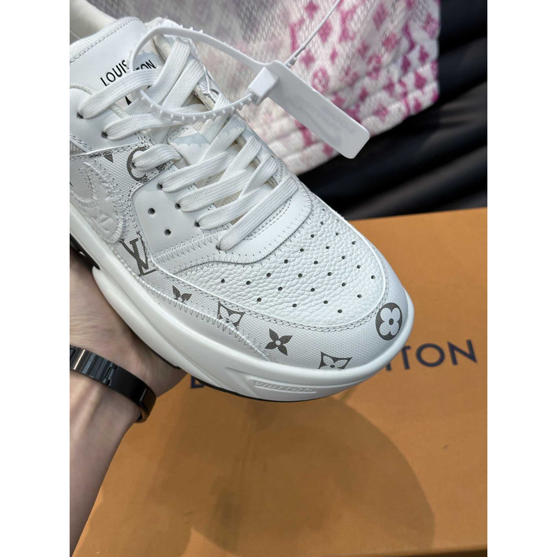 l**is V*t*n monogram x nike sneakers white