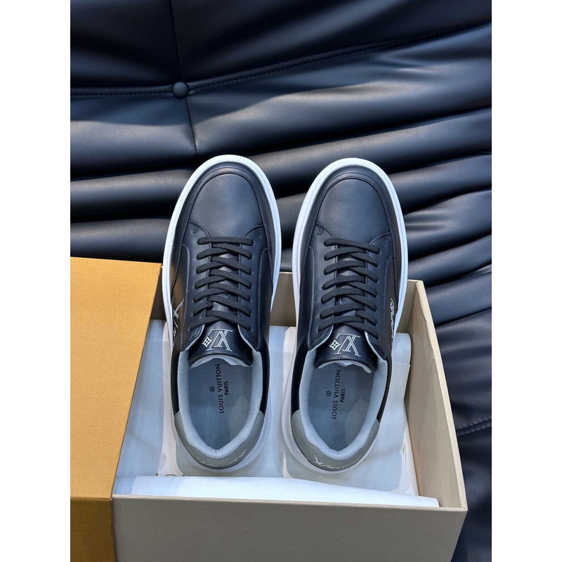 l**is V*t*n trainer sneaker with logo black