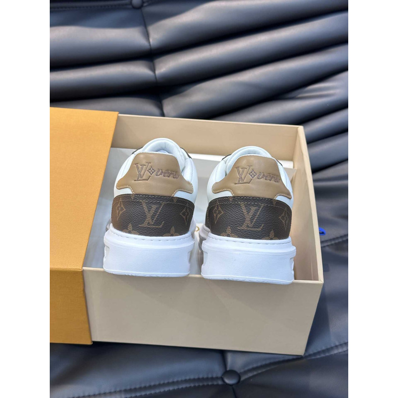 l**is V*t*n printed pattern trainer sneaker with logo multicolor