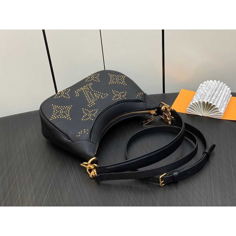 l**is V*t*n bagatelle monogram empreinte grained cowhide black