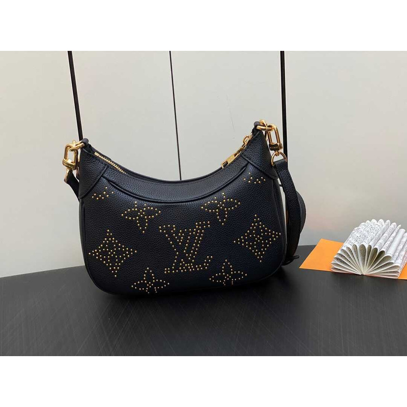 l**is V*t*n bagatelle monogram empreinte grained cowhide black