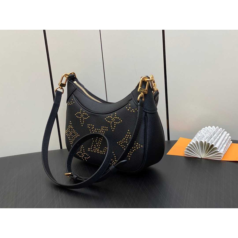 l**is V*t*n bagatelle monogram empreinte grained cowhide black