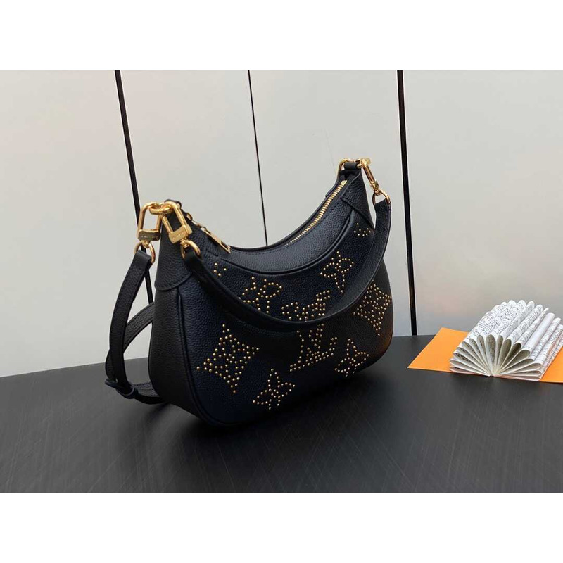 l**is V*t*n bagatelle monogram empreinte grained cowhide black