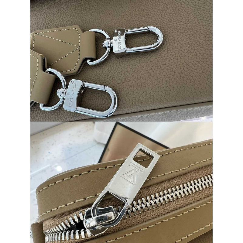 l**is V*t*n fastline messenger bag cowhide beige