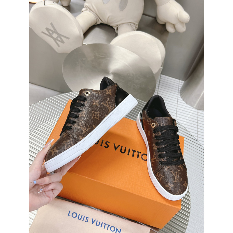 l**is V*t*n fontrow sneakers monogram brown