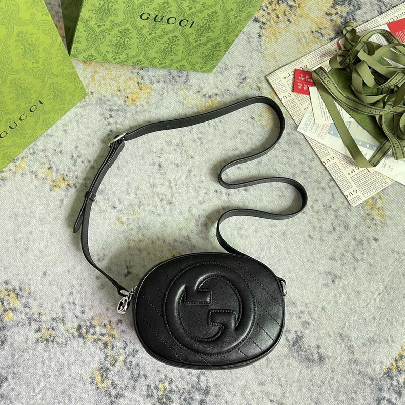 G*u*i blondie mini shoulder bag black