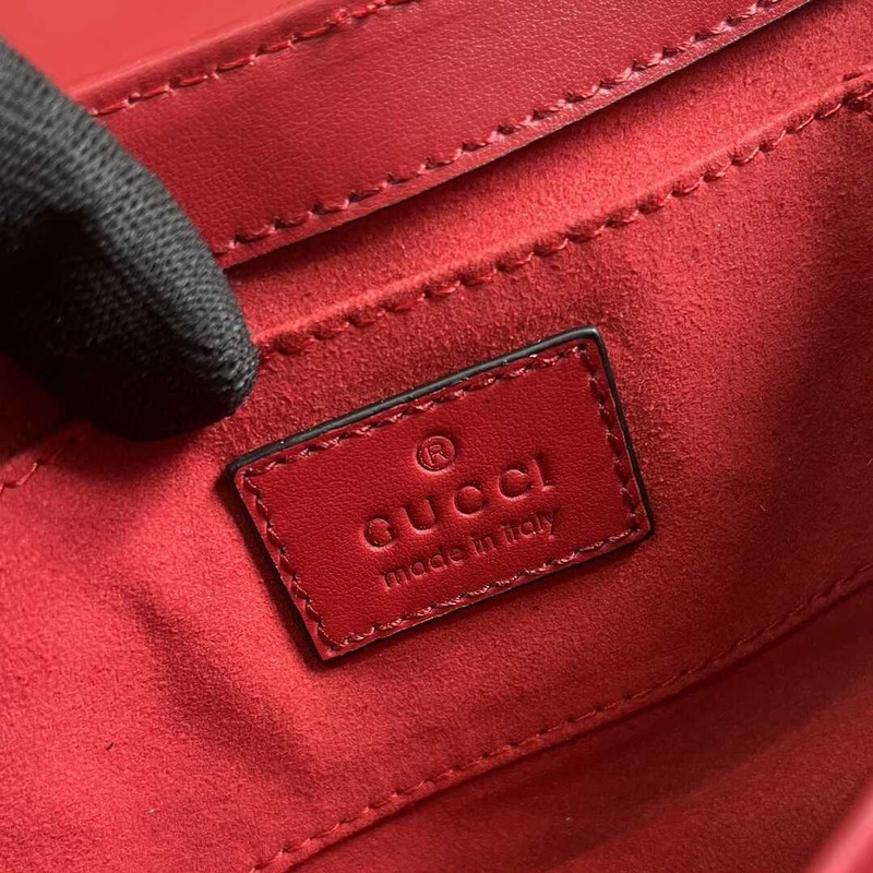 G*u*i horsebit chian small shoulder bag red