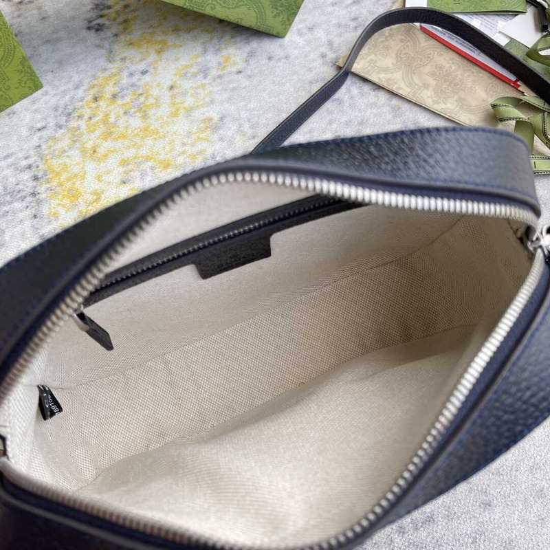 G*u*i horsebit 1955 schultertasche bag navy blue