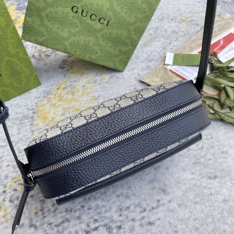 G*u*i horsebit 1955 schultertasche bag navy blue