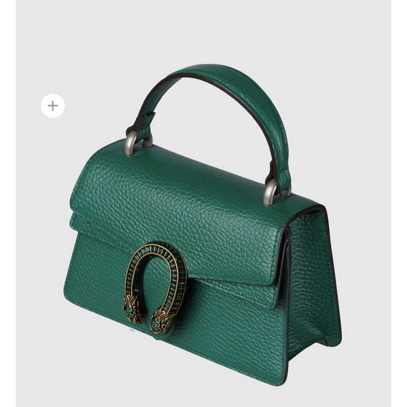 g*u*i women S*per mini leather shoulder bag green