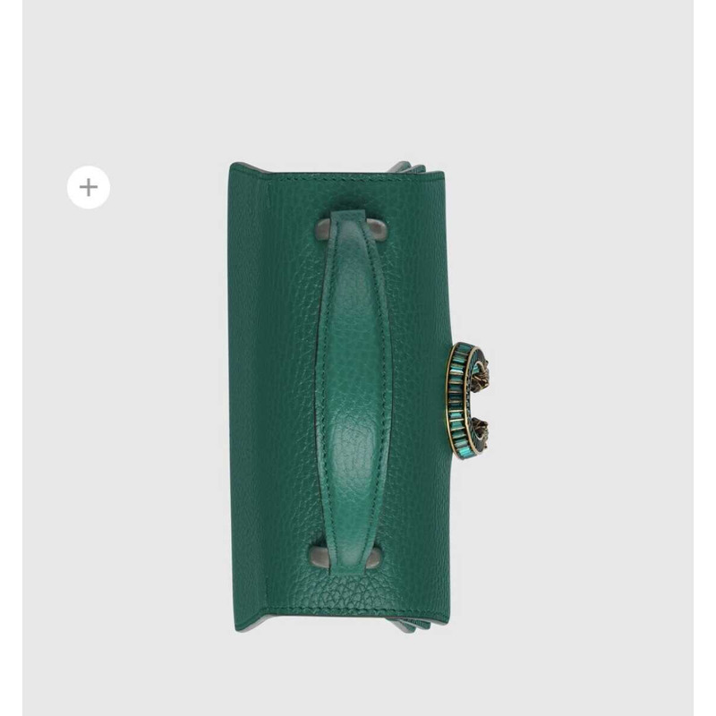 g*u*i women S*per mini leather shoulder bag green