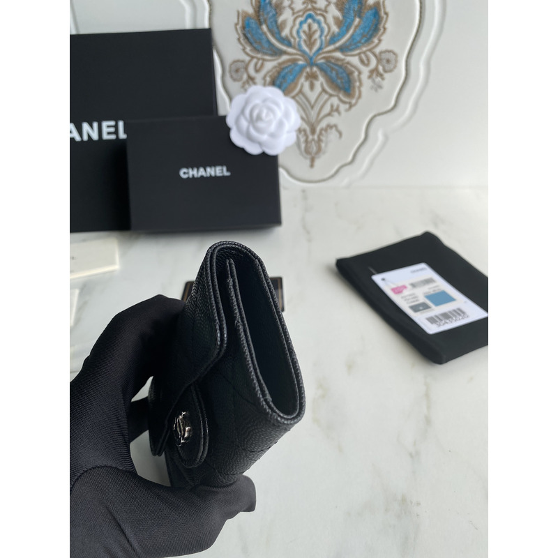 Ch*el classic card holder, black