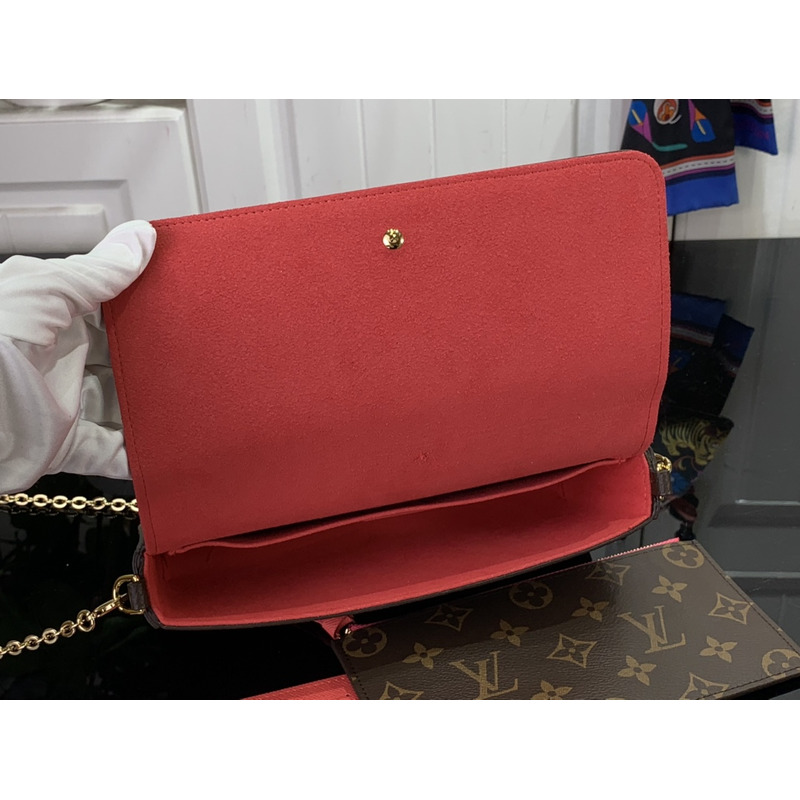 l**is V*t*n félicie pochette dragon fruit pink