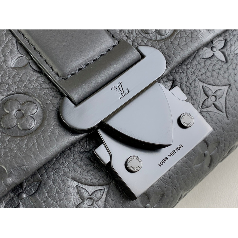 l**is V*t*n s-cape messenger taurillon monogram embossed cowhide leather