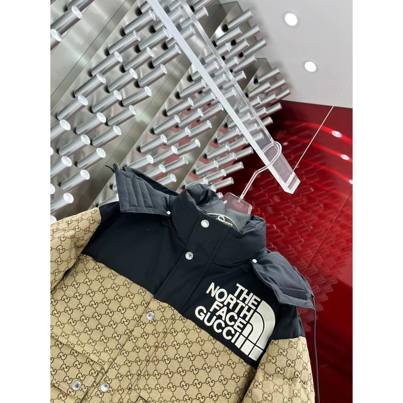 g*u*i x the n0*h F**e puffer jacket