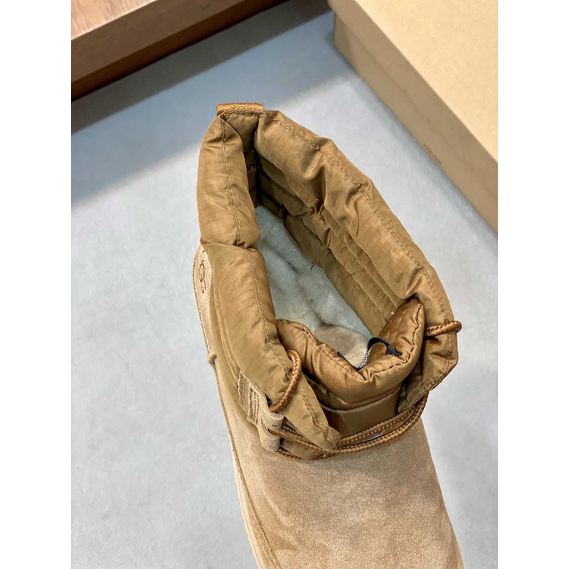 UGG Classic Mini Lace-up Weather Boot Camel