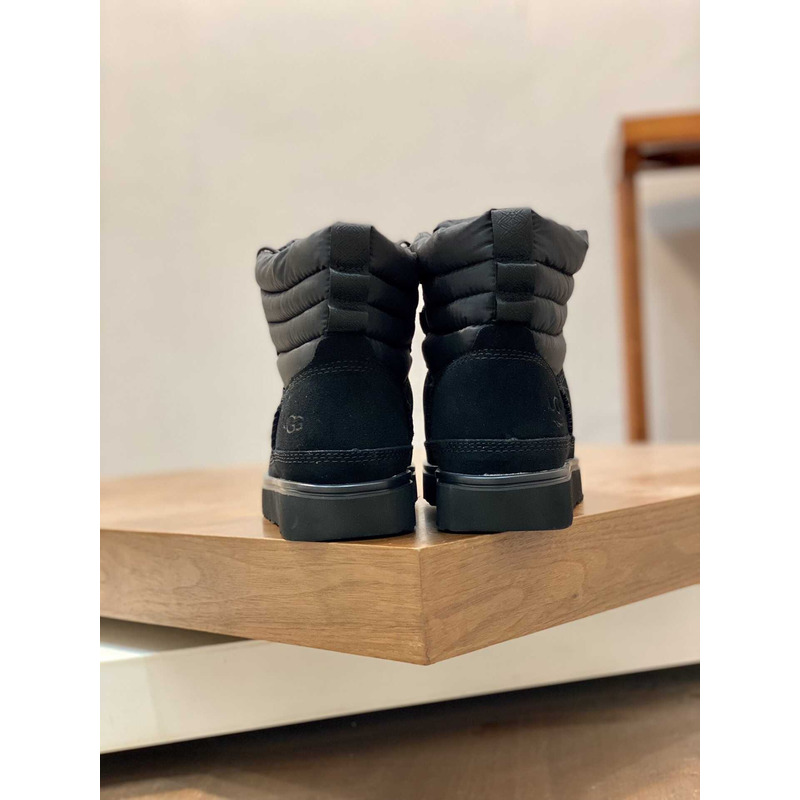 UGG Classic Mini Lace-up Weather Boots Black