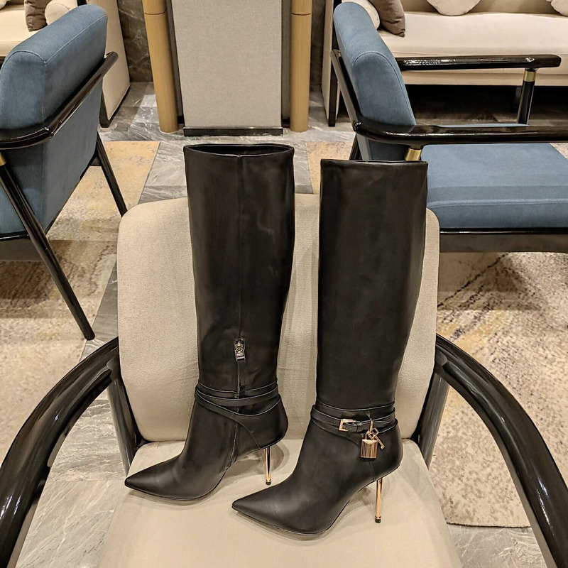 Givenchy G Cube Heeled Boots Black