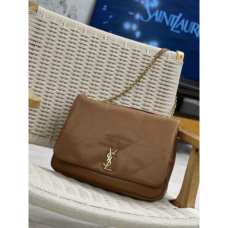 Saint Laurent Jamie 4.3 Lambskin Brown