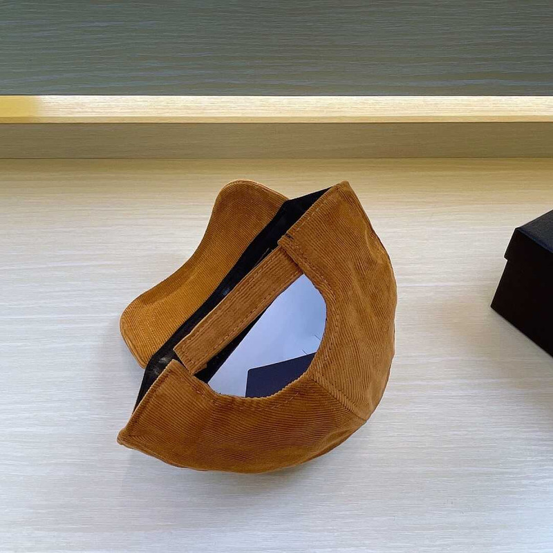 Pra*a re-nylon baseball cap tobacco