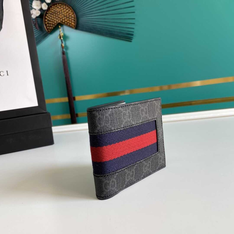 g*u*i web gg S*p*e wallet brown black