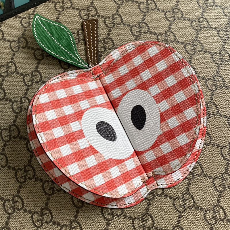 g*u*i gg S*p*e canvas apple kids tote bag brown