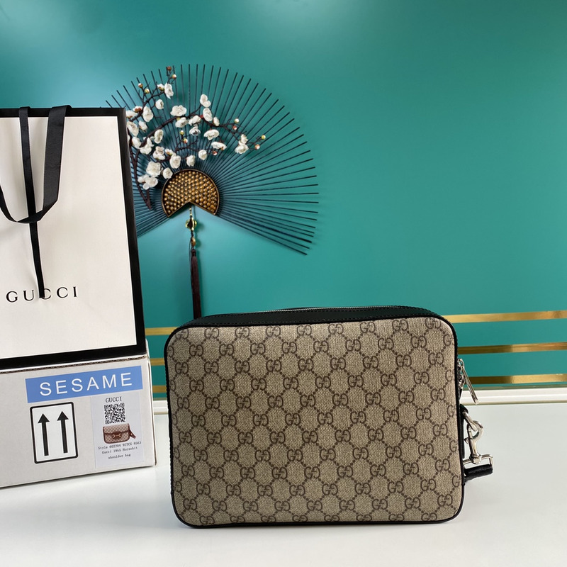 g*u*i gg S*p*e clutch brown