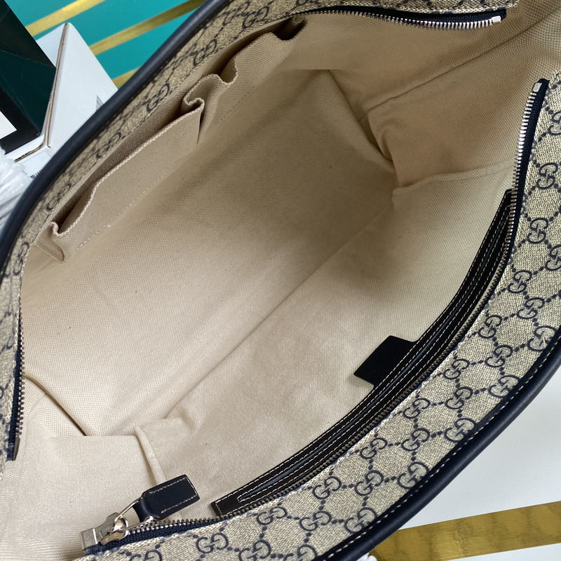 G*u*i monogram tote bag cream