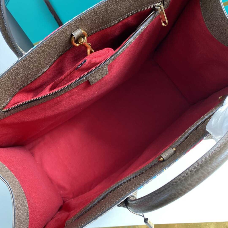 G*u*i x disney limited tote beige