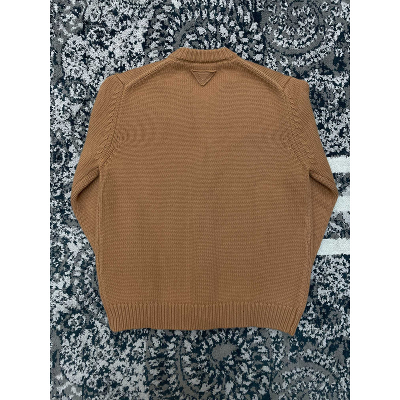 Pra*a camel hair cardigan camel brown