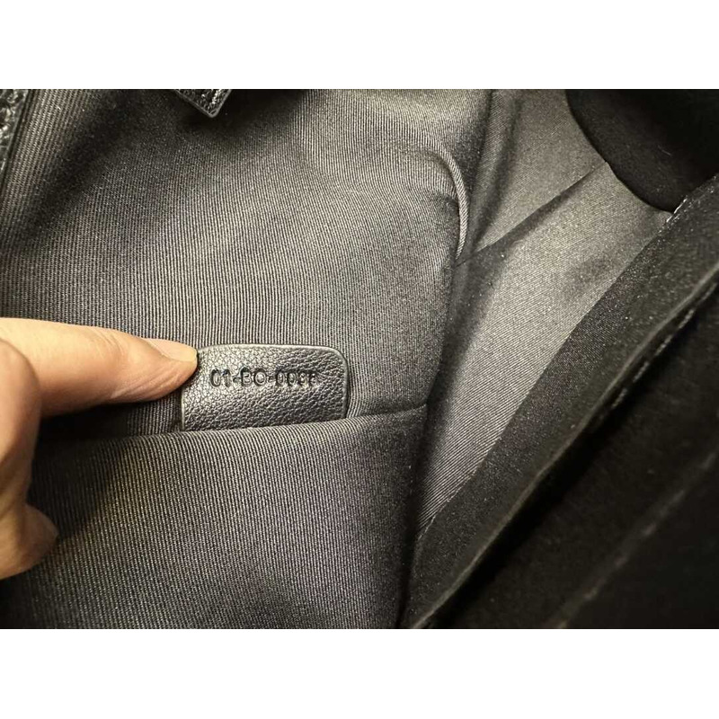 d*or safari N0*H-south tote bag black