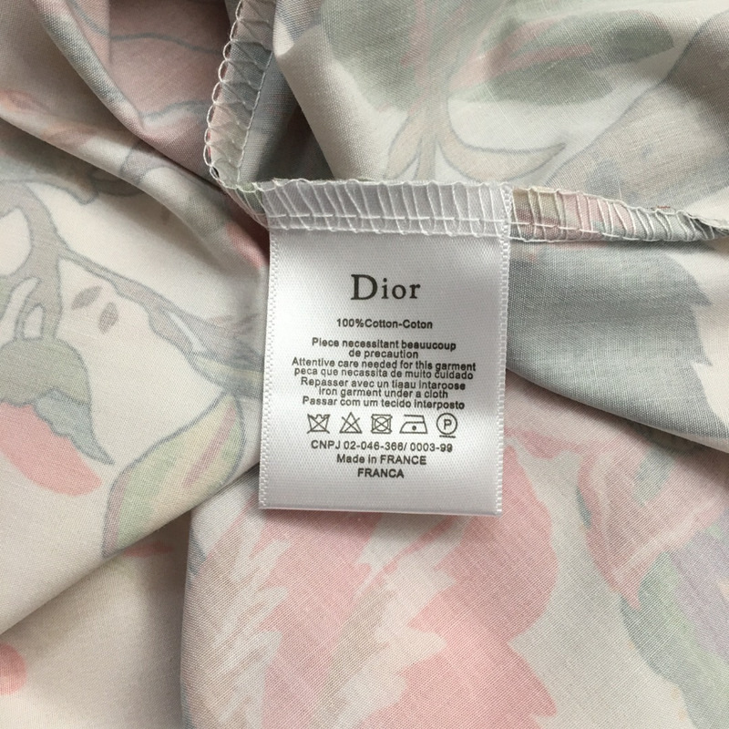 ch**an D*or flower patterns blouse