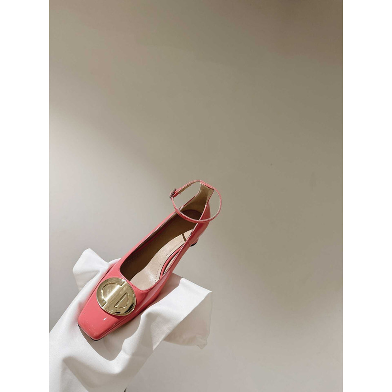 forever D*or pump pink patent calfskin