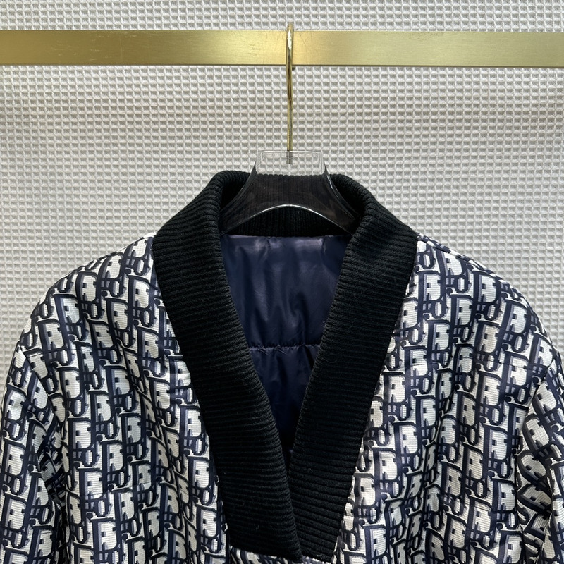 D*or D*oralps puffer jacket with belt blue