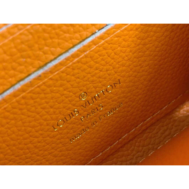 l**is V*t*n zippy coin purse padlock orange